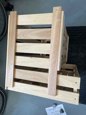 Kartoffel- oder Obst-Kiste aus Holz Bild 3