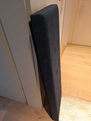 klappbare Sitzbank mit Stauraum 110 cm lang Bild 5