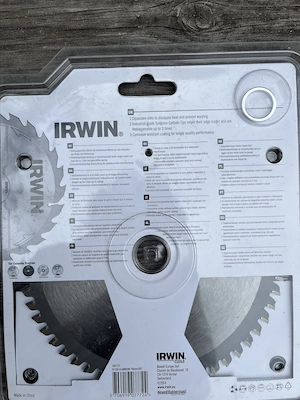 Irwin Kreissägeblatt 160mmx2,5mm Bild 2