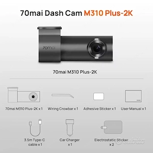 70mai M310 Plus 2K WiFi Dashcam   Neu + 64 GB SD-Karte Bild 4