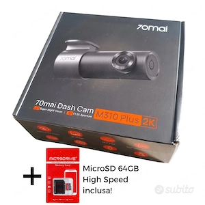 70mai M310 Plus 2K WiFi Dashcam   Neu + 64 GB SD-Karte Bild 2