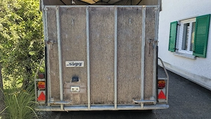 Komplette Heckklappe Rampe von Sigg 20 PF T6 Pferdeanhänger  Bild 2