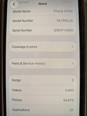 iphone 13 pro 128 GB Bild 5