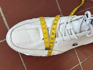 Barfuss-Schuh in weiß em Leder  Sneakler Bild 7