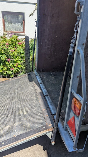 Komplette Heckklappe Rampe von Sigg 20 PF T6 Pferdeanhänger  Bild 3
