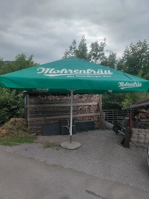  Sonnenschirm "MOHREN" mit Ständer Bild 2