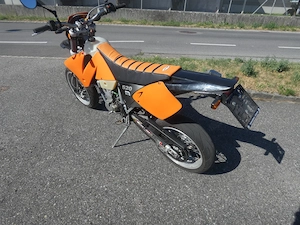 verkaufe KTM 520 Super Moto Bild 5