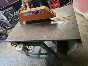 Wippsäge mit Tisch Bild 3
