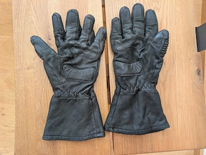 Fliegerhandschuhe aus Leder   langer Schaft   Größe Bild 2