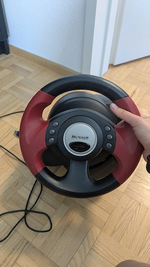 Microsoft SideWinder Force Feedback Wheel Bild 3