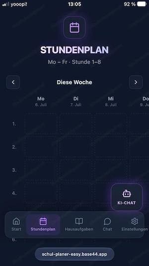 Schulplaner Mit Künstlicher Intiligenz  Bild 3