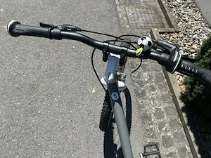 WOOM 5 Kinderfahrrad grau   Top Zustand Bild 3