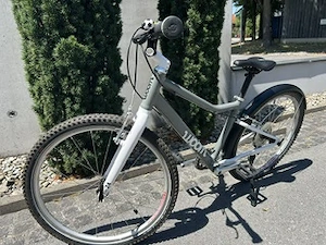 WOOM 5 Kinderfahrrad grau   Top Zustand Bild 2