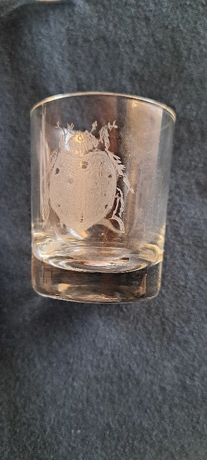 6tlg Rum oder Schnapsset mit kleiner Karaffe  Bild 3