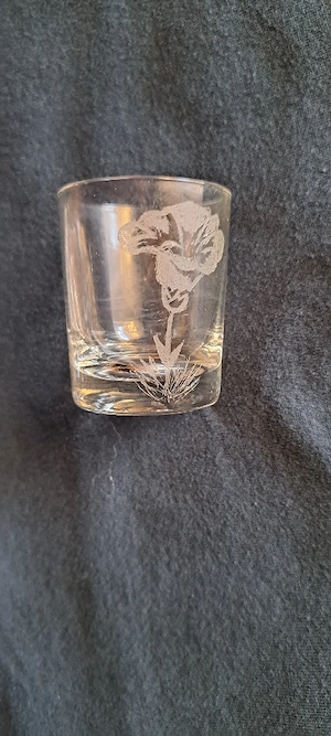 6tlg Rum oder Schnapsset mit kleiner Karaffe  Bild 4