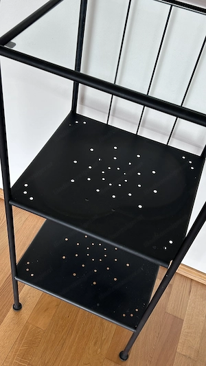 Rönnskar IKEA Metall Glasregal Bild 3