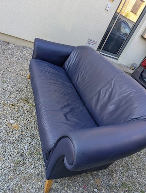 Ledersofa zu verschenken Bild 3