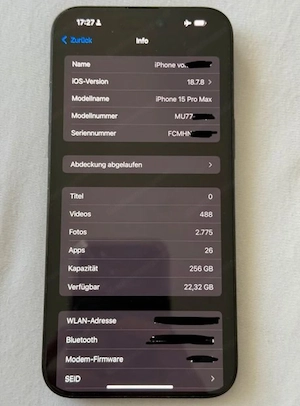 iPhone 15 pro max  Bild 4