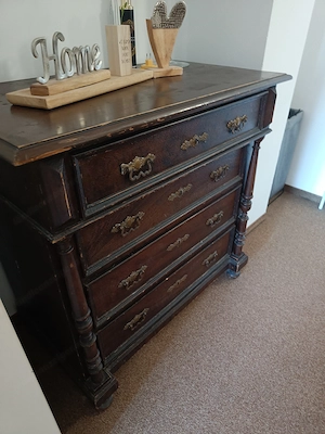 Gründerzeit-Kommode (ca. 1880-1900) Bild 2