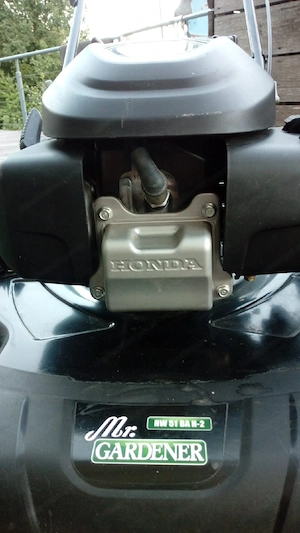 Rasenmäher Honda mit Antrieb und Grasfangsack Bild 5