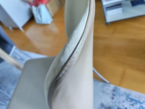 4 Designerstühle echt Leder und Stoff, von Bert Plantagie Bild 4