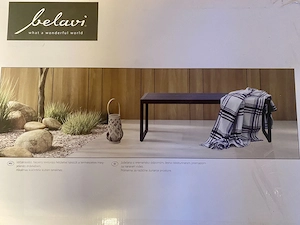 Gartenbank aus Stahl, neu Bild 2