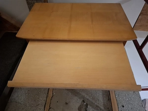 60er Vintage Tisch,Nachtkästchen Kommode,Beistelltisch Bild 3