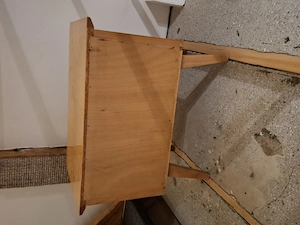 60er Vintage Tisch,Nachtkästchen Kommode,Beistelltisch Bild 4
