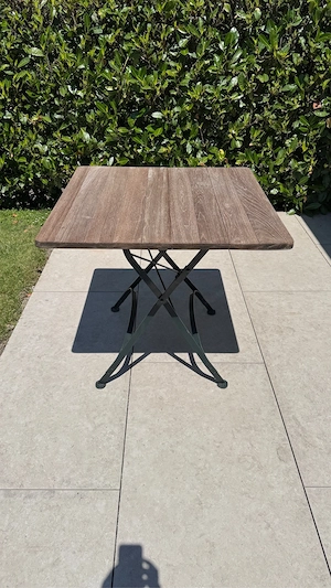 Gartentisch Teak, 80 x 80 cm