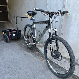 Merida HFS Special Edition Aluminium Rahmen Fahrrad mit anhänger  Bild 8