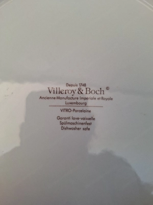 Platzteller Marmor Schwarz Villeory & Boch Bild 3