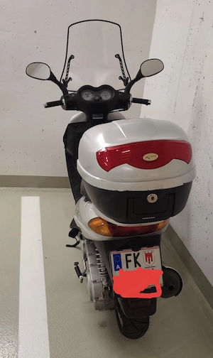  Verkaufe Motorrad-Roller Daelim Otello, 125 ccm Bild 2