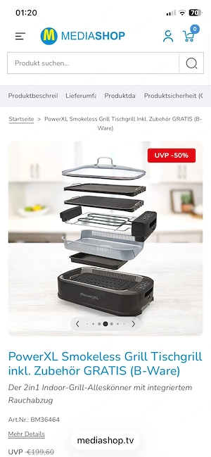 Tischgrill Bild 2