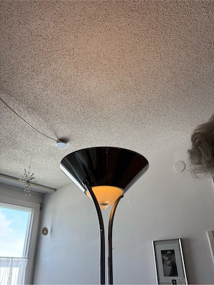 Stehlampe Chromstahl Bild 3
