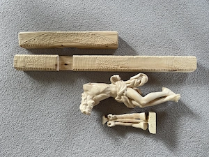 Kruzifix Rohling zum Schnitzen Bild 2