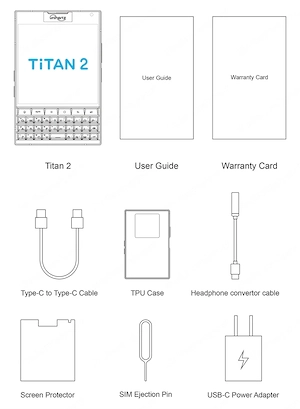 Smartphone Unihertz Titan 2, mit Tastatur  - nagelneu!  Bild 5