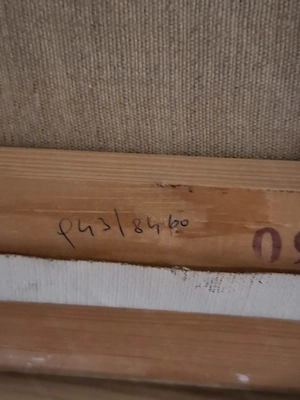 Schönes Deko Bild Öl auf Leinwand signiert und datiert  Bild 2