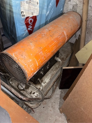 Baustellenheizung Dieselkanone Bild 2