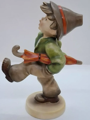 Alte Hummelfigur Doppelkrone 20cm hoch! Bild 4
