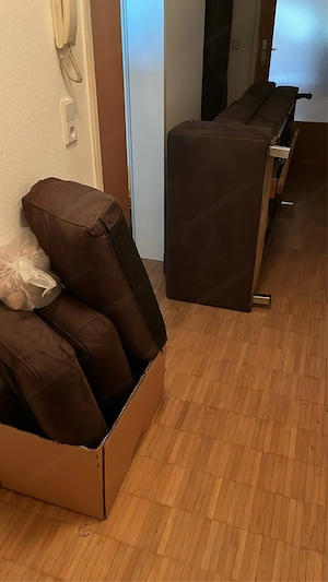 Couch Braun Bild 5