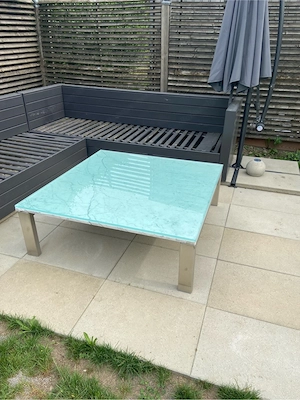 Marmor-Couchtisch Bild 2