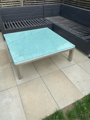 Marmor-Couchtisch Bild 3