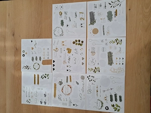 Hochzeitssticker für Gästebuch zu verschenken Bild 4
