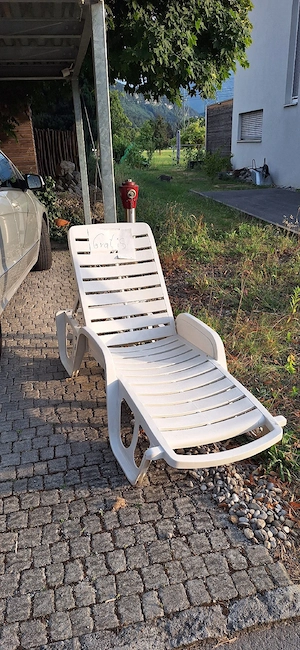 Liege zu verschenken für Garten und Terrasse 