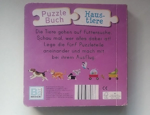 PuzzleBuch Haustiere  Bild 2