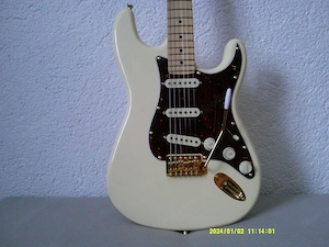 Verkaufe eine aufgewertete Harley Benton ST-62 DLX VW Series Gitarre Bild 3