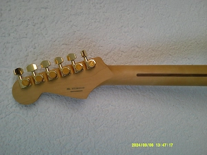Verkaufe eine aufgewertete Harley Benton ST-62 DLX VW Series Gitarre