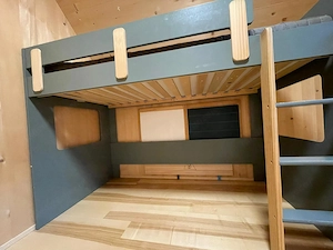 Kinder Hochbett, mit Spielraum  Bild 2