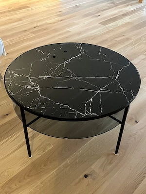 Couchtisch (Neu) in Metall 81   81  45 cm Bild 2