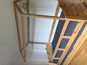 Hausbett für Kinder ausziehbar Bild 2